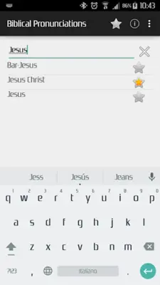 Biblical Pronunciations android App screenshot 11