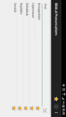 Biblical Pronunciations android App screenshot 12