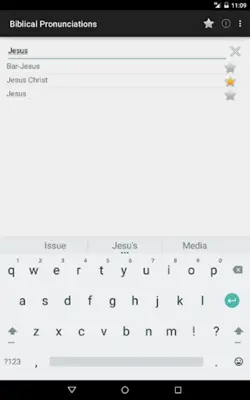 Biblical Pronunciations android App screenshot 6